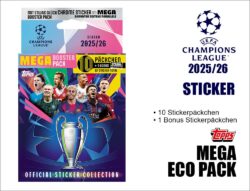 UEFA Champions League Sticker 2025/26 MEGA ECO PACK