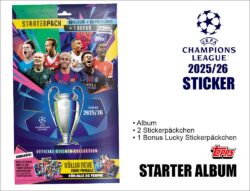 UEFA Champions League Sticker 2025/26 Starter
