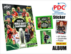 Darts PDC WCS Sticker 2026 Album