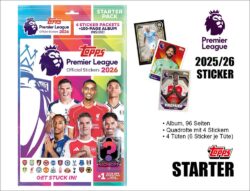 Topps Premier League 2025/26 Sticker Starter-Set