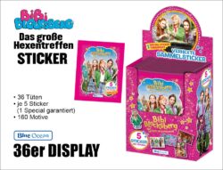 Bibi Blocksberg Sticker 2025 Display