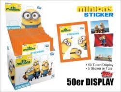 Minions Sticker Display