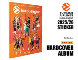 EuroLeague Basketball 2025/26 Sticker Hardcover Album