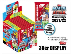 Match Attax Bundesliga 2021 2022 Display