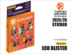 EuroLeague Basketball 2025/26 Sticker Eco Blister