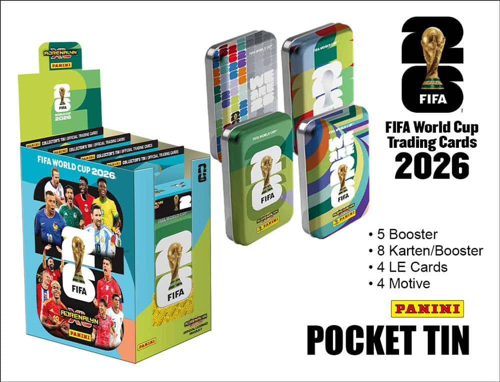 Panini FIFA World Cup 2026 Trading Cards Pocket Tin B2B