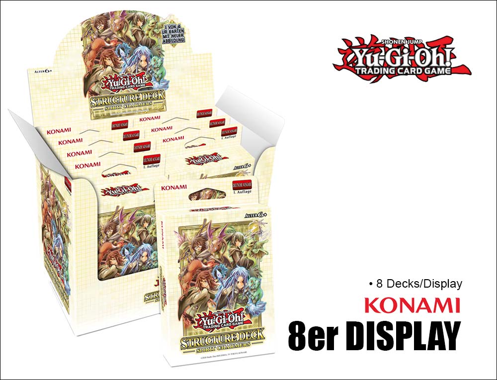 YuGiOh! Spirit Charmers Structure Deck Display