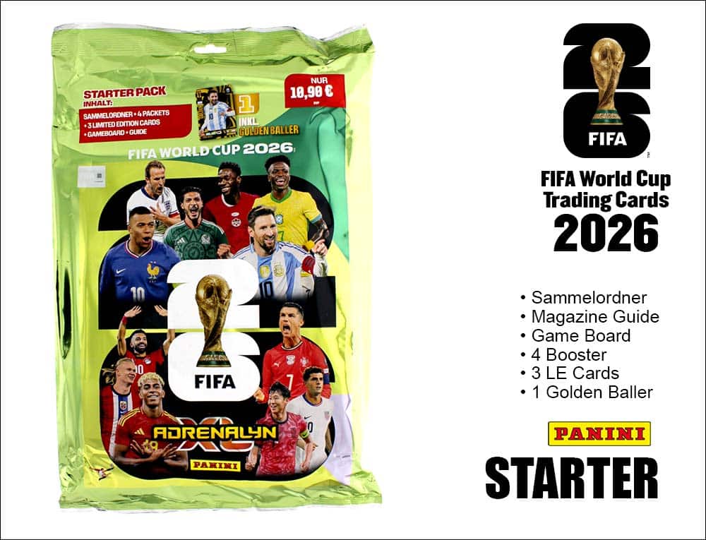 FIFA World Cup 2026 Trading Cards Starter Set