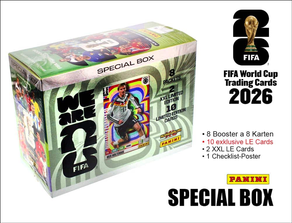 FIFA World Cup 2026 Trading Cards Special Box