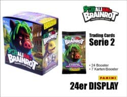 Brainrot Trading Cards Serie 2 Display