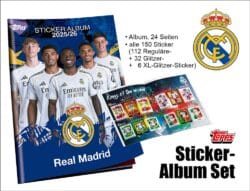Topps Real Madrid Stickeralbum Set 25/26