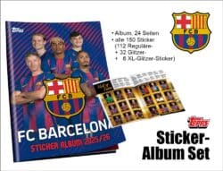 Topps FC Barcelona Stickeralbum Set 25/26
