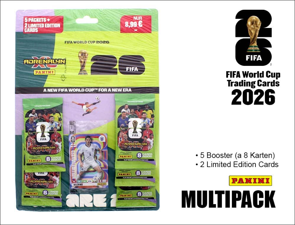 FIFA World Cup 2026 Trading Cards Multipack