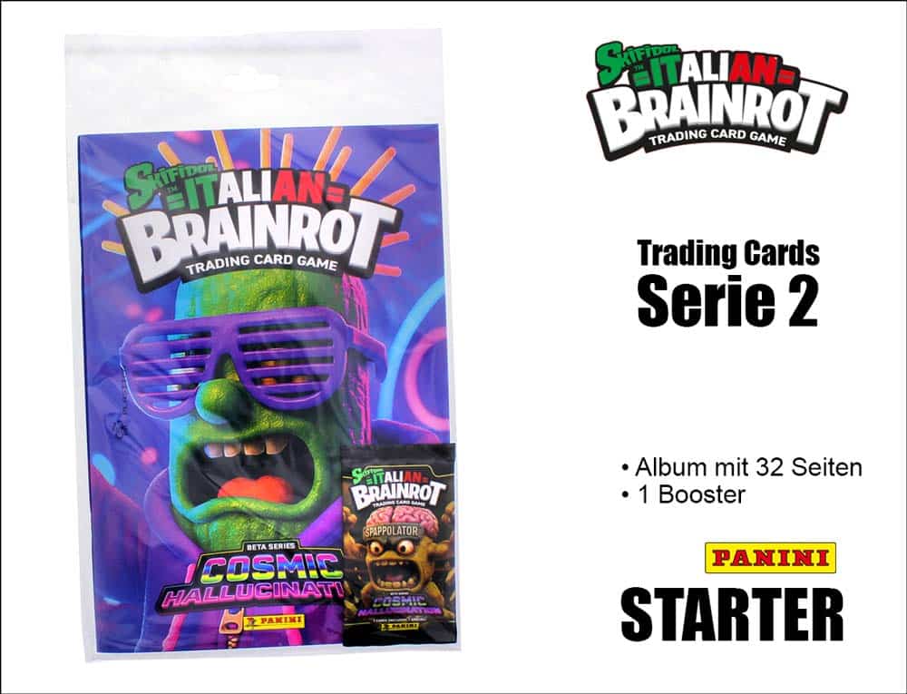 Brainrot Trading Cards Serie 2 Starter Set