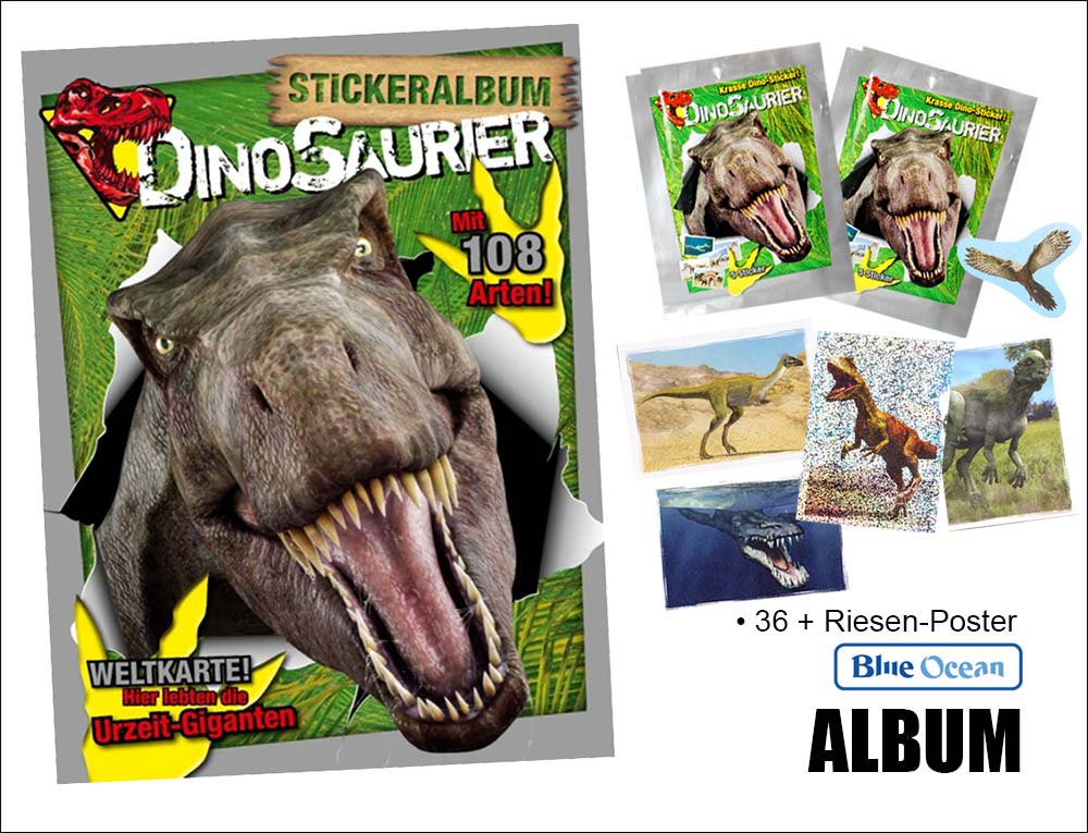 Dino Sticker Album