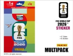 Panini FIFA WM 2026 Sticker - MULTIPACK <font color="red">(EVT: 08.05.2026)</font>