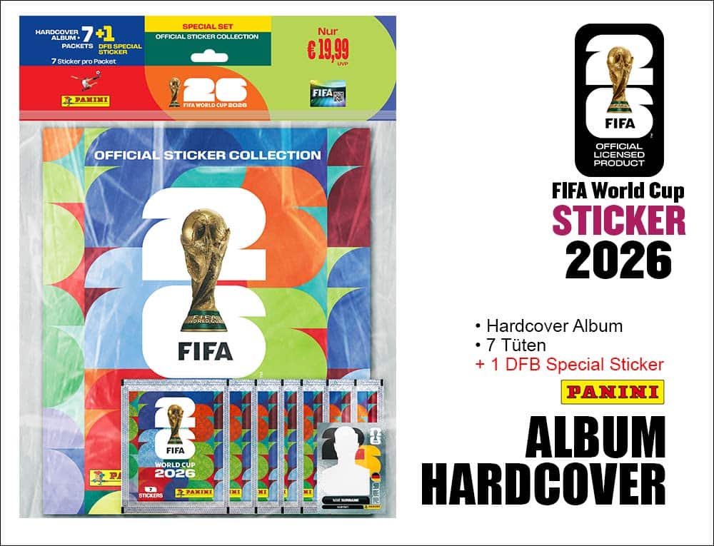 FIFA World Cup 2026 Sticker Album Hardcover