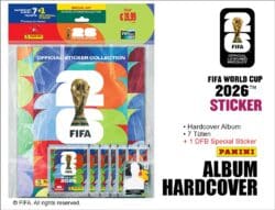 Panini FIFA WM 2026 Sticker - HARDCOVER ALBUM + 7 TÜTEN <font color="red">(EVT: 08.05.2026)</font>