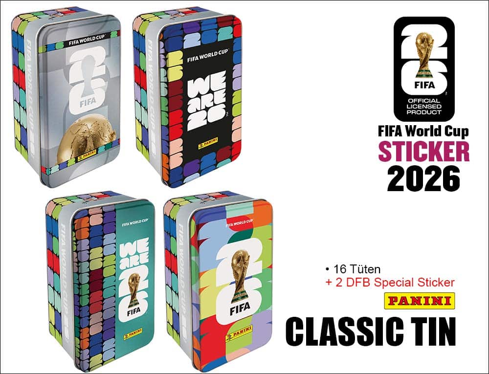 FIFA World Cup 2026 Sticker Classic Tin