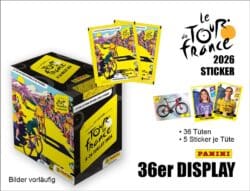 Panini Tour de France Sticker 2026 - 36er DISPLAY (Mai 2026)