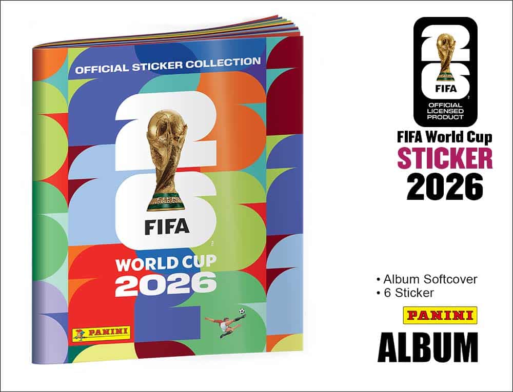 FIFA World Cup 2026 Sticker Album Softcover