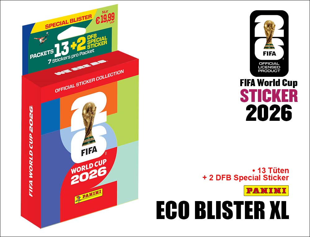 FIFA World Cup 2026 Sticker EcoBlister XL