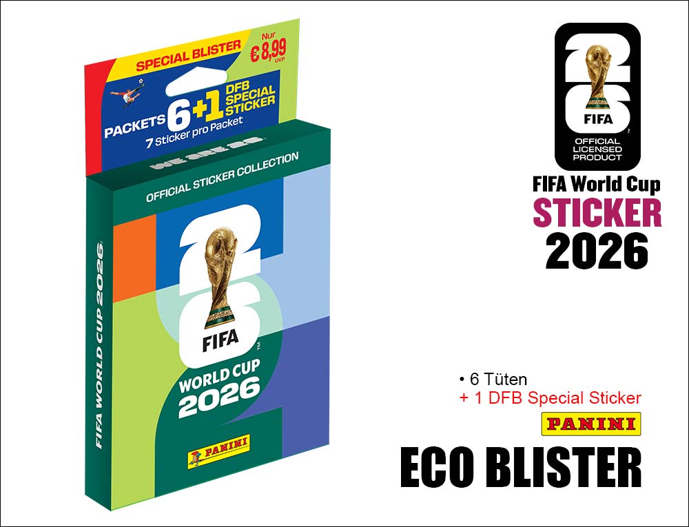 FIFA World Cup 2026 Sticker EcoBlister