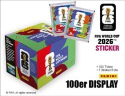 Panini FIFA WM 2026 Sticker - 100er DISPLAY <font color="red">(EVT: 08.05.2026)</font>
