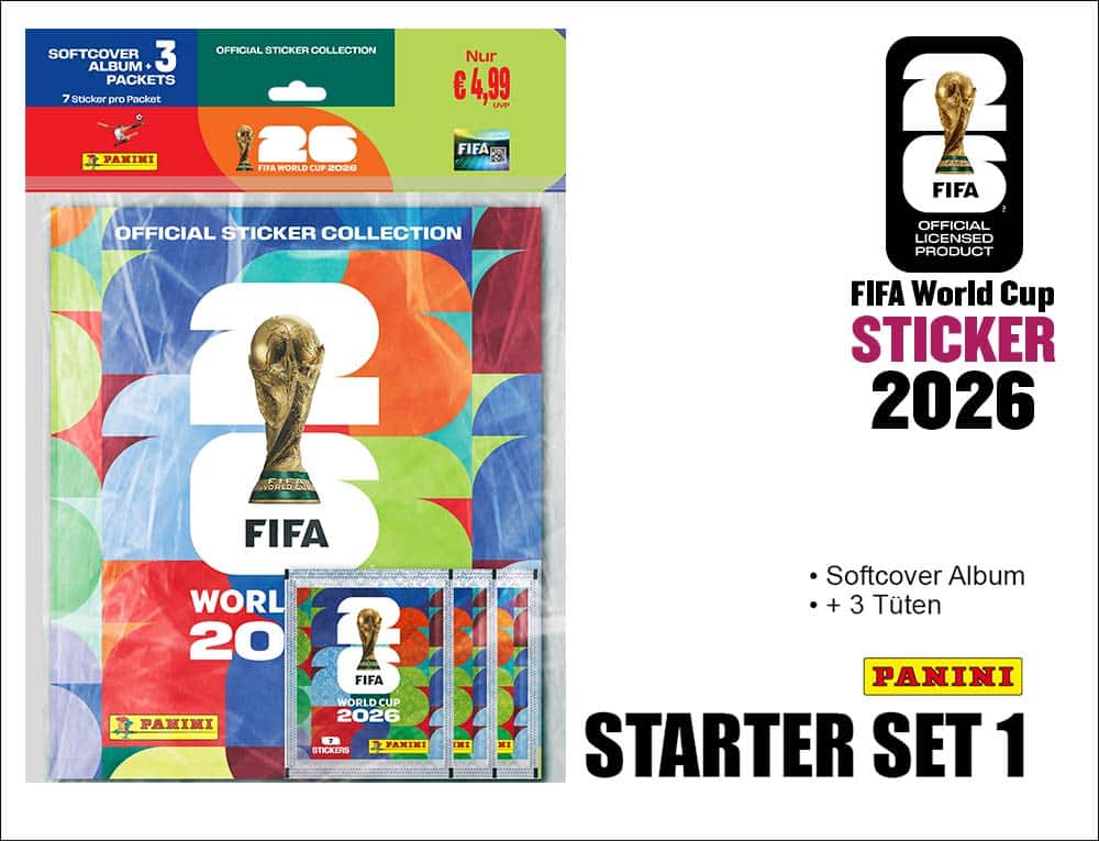 FIFA World Cup 2026 Sticker Starter Set