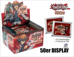 Yugioh GX Sticker Display