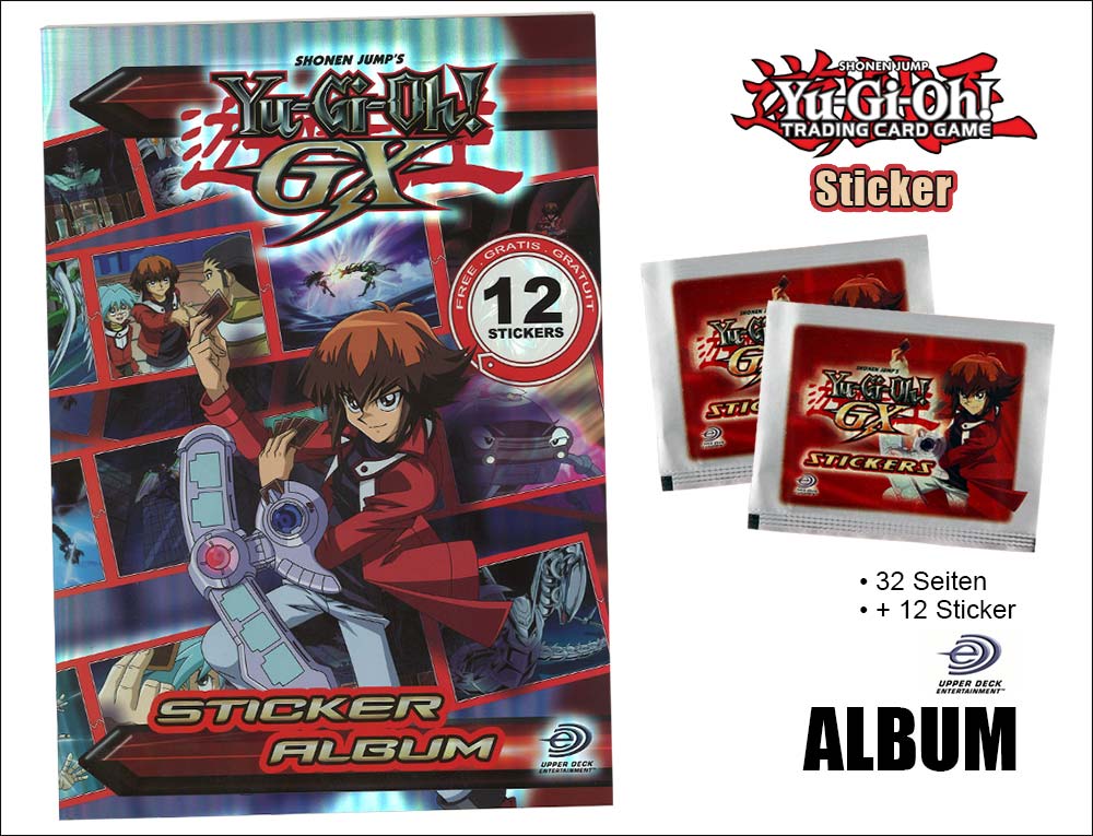 Yugioh GX Sticker Album