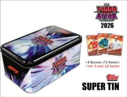 Topps Turbo Attax Formel 1 TC 2026 – SUPER TIN Greats of the Grid (27.07.2026)