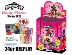 Panini Miraculous Ladybug Sticker • Friends Forever • 24er DISPLAY (31.07.2026)