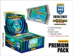 Panini FIFA 365 2026/2027 TC Adrenalyn XL – PREMIUM PACK / 10er DISPLAY  (Anfang 09/2026)