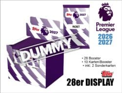 Topps Premier League Trading Cards 2026/2027 – 28er DISPLAY (20.08.2026)