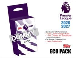 Topps Premier League Trading Cards 2026/2027 – ECO PACK (20.08.2026)