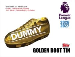 Topps Premier League Trading Cards 2026/2027 – GOLDEN BOOT TIN (20.08.2026)