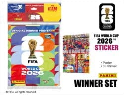 Panini FIFA WM 2026 Sticker – WINNER SET (Ende Aug. 2026)