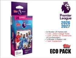 Topps Flagship Premier League Trading Cards 2026/2027 – ECO PACK