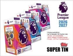 Topps Flagship Premier League Trading Cards 2026/2027 – SUPER TIN