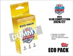 Topps UEFA Club Competitions 2026/27 Eco
  Pack