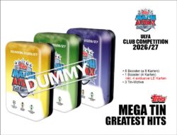 Topps UEFA Club Competitions 2026/27 MEGA
  Tin