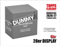 Topps Flagship Bundesliga TC 2026/2027 Debut Edition - 28er DISPLAY (Okt. 2026)