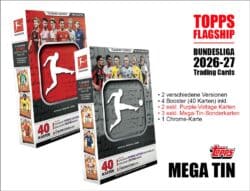 Topps Flagship Bundesliga TC 2026/2027 Debut Edition - MEGA TIN (Nov. 2026)