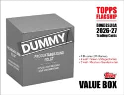 Topps Flagship Bundesliga TC 2026/2027 Debut Edition - VALUE BOX (Okt. 2026)