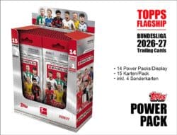 Topps Flagship Bundesliga TC 2026/2027 Debut Edition - POWER PACK (Nov. 2026)