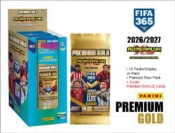 Panini FIFA 365 2027 Premium Gold Box