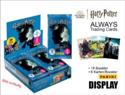 Harry Potter Always Trading Cards Display