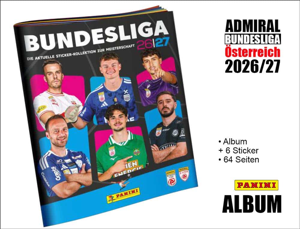 Admiral Bundesliga 2026/27 Sticker Album