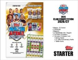 Topps UEFA Champions League Club Competition Match Attax 2026/2027 - STARTER (10. Sept. 2026)